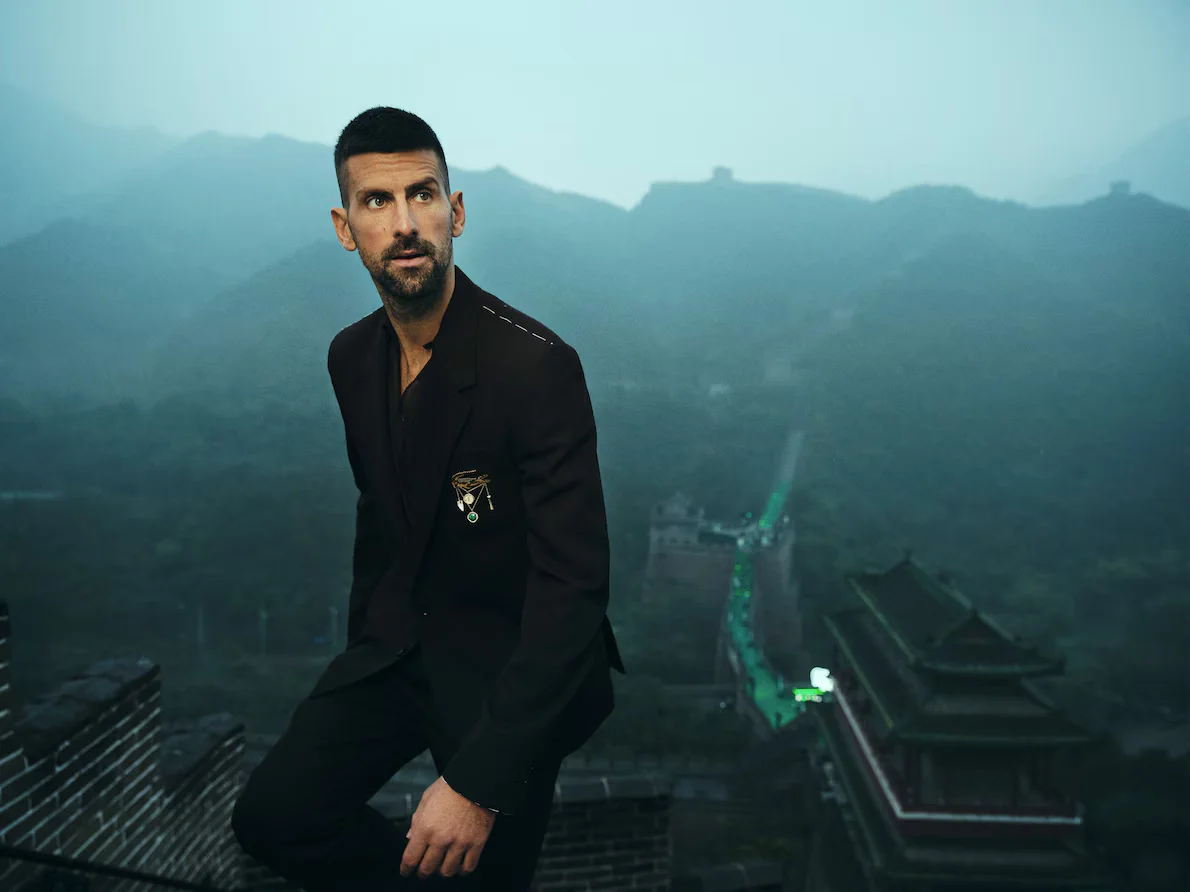 Brand block 1 desktop djokovic yibo on china great wall